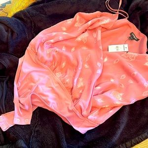 Body suit from express with adjustable straps